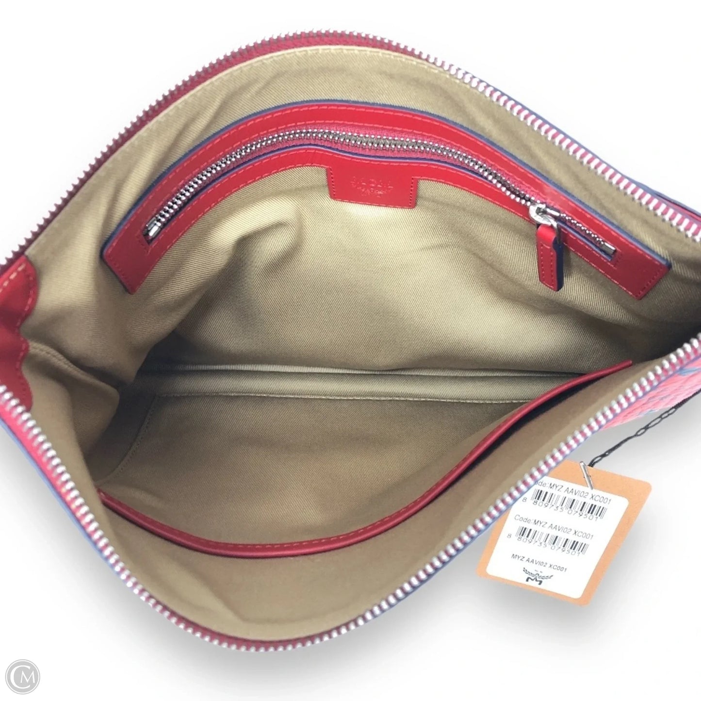 Clutch Luxury Designer By Mcm, Size: Medium