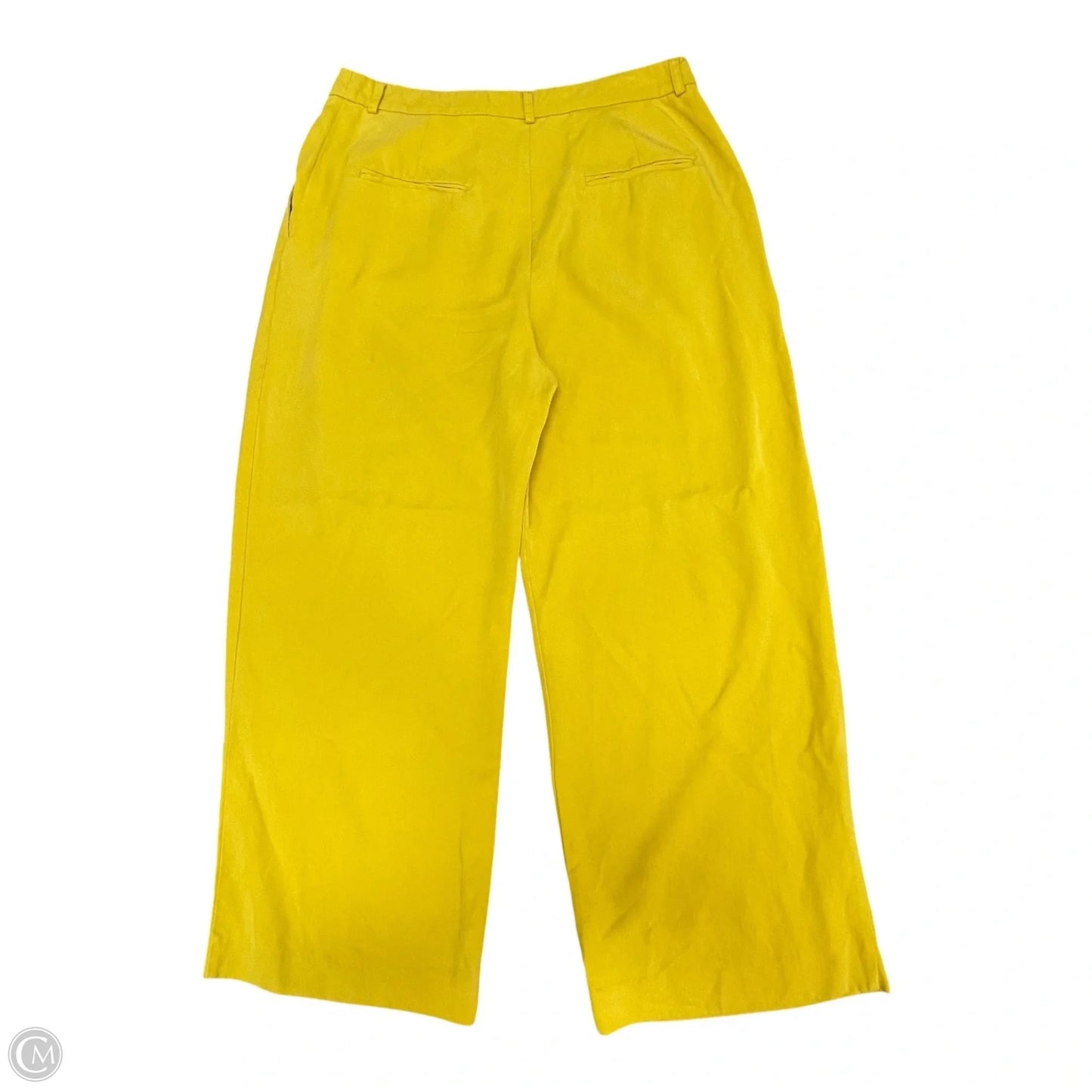 Pants Wide Leg By Reformation In Yellow, Size: 12