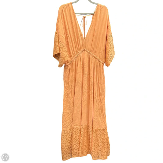 Dress Casual Midi By Torrid In Orange, Size: 1x