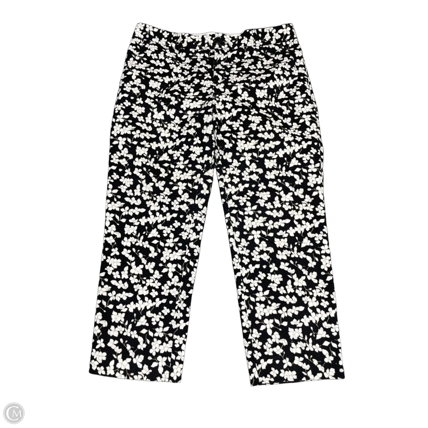 Pants Dress By Banana Republic In Black & White, Size: 12