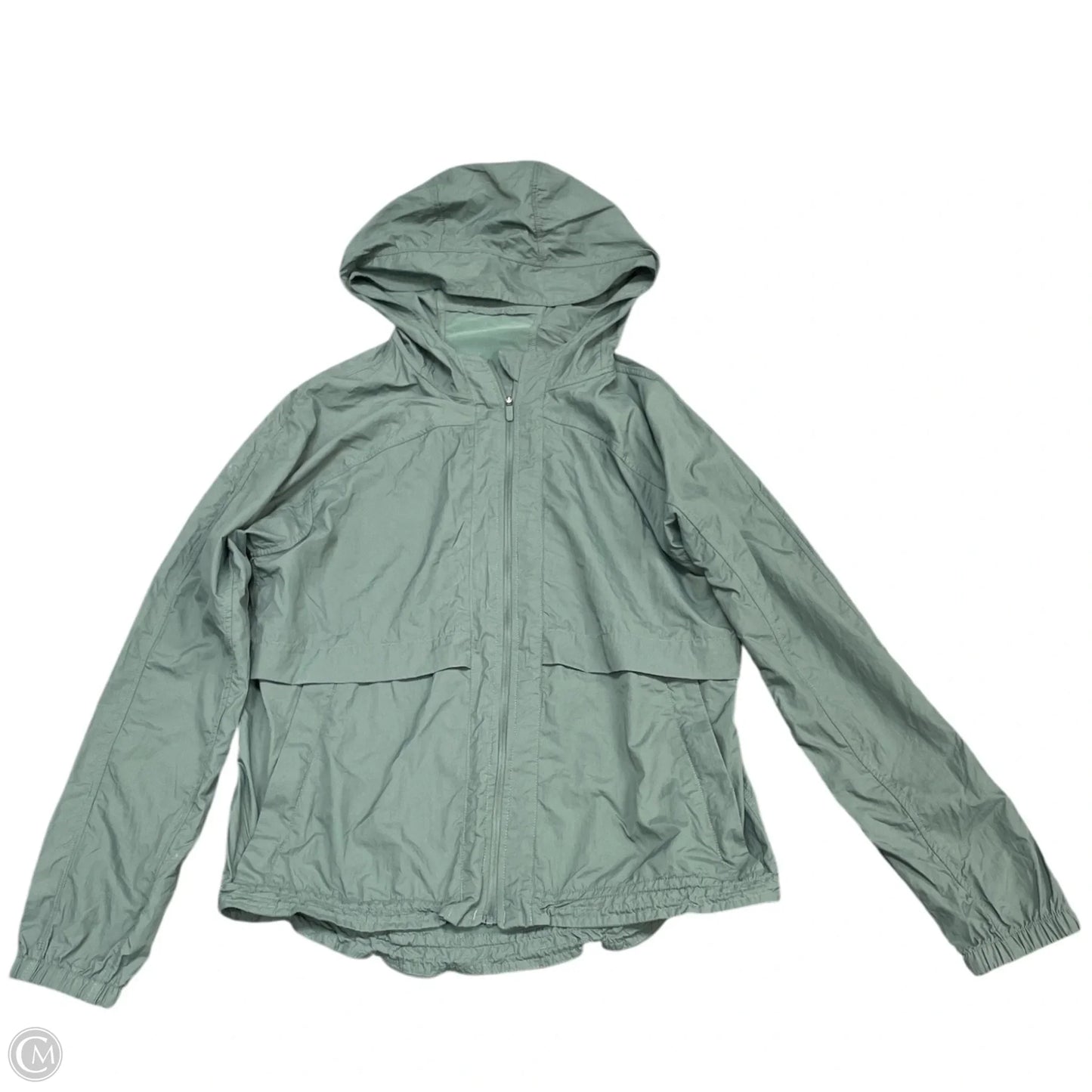 Jacket Windbreaker By Lululemon In Green, Size: M