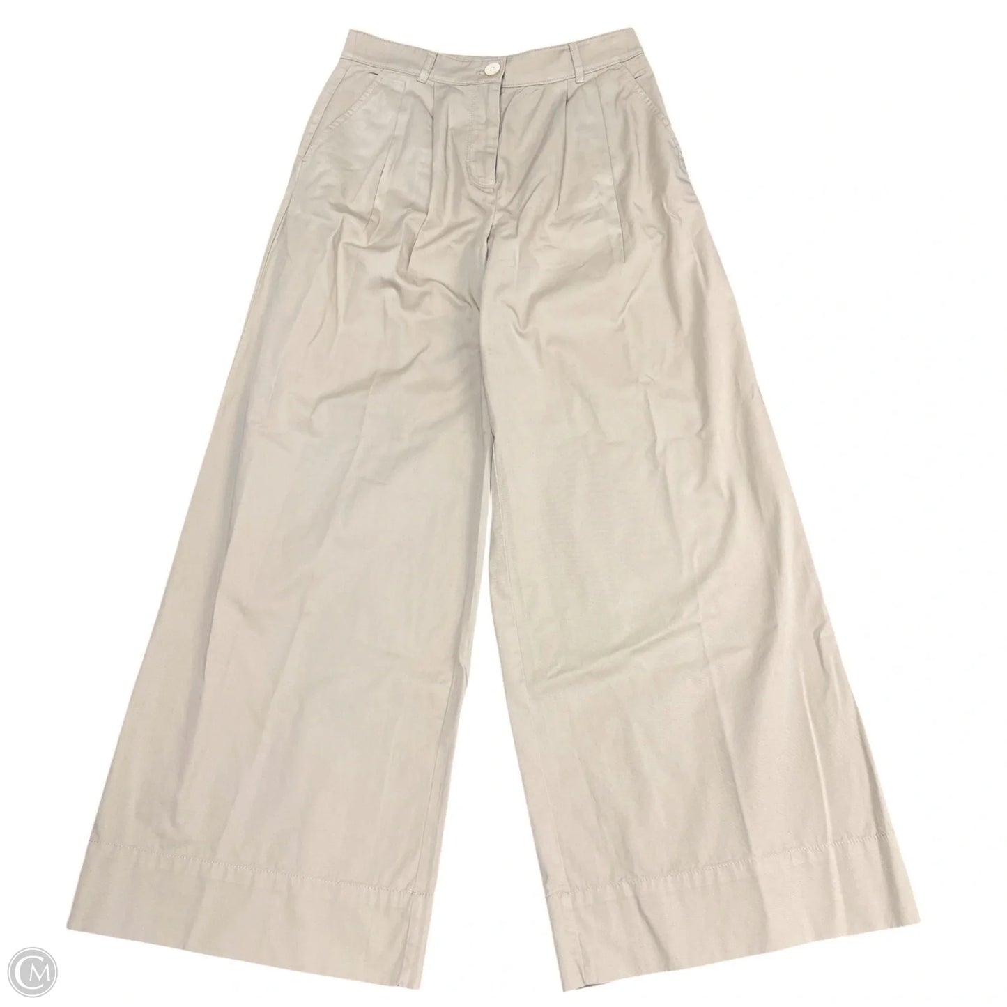 Pants Wide Leg By Loft In Beige, Size: 4