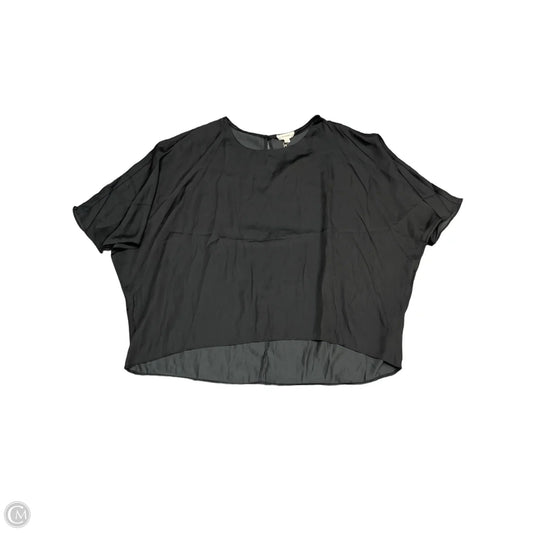 Top Short Sleeve By Ee Some In Black, Size: L