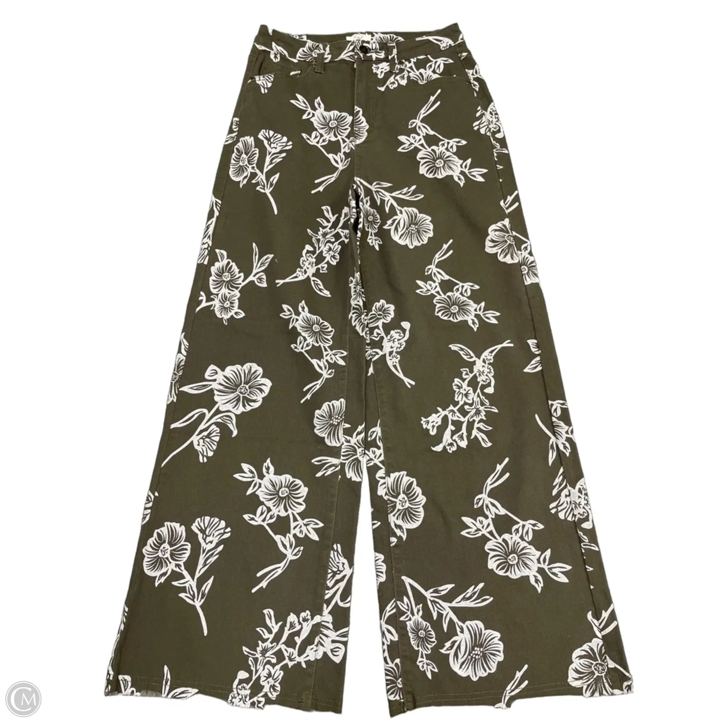 Pants Wide Leg By Easel In Grey, Size: S