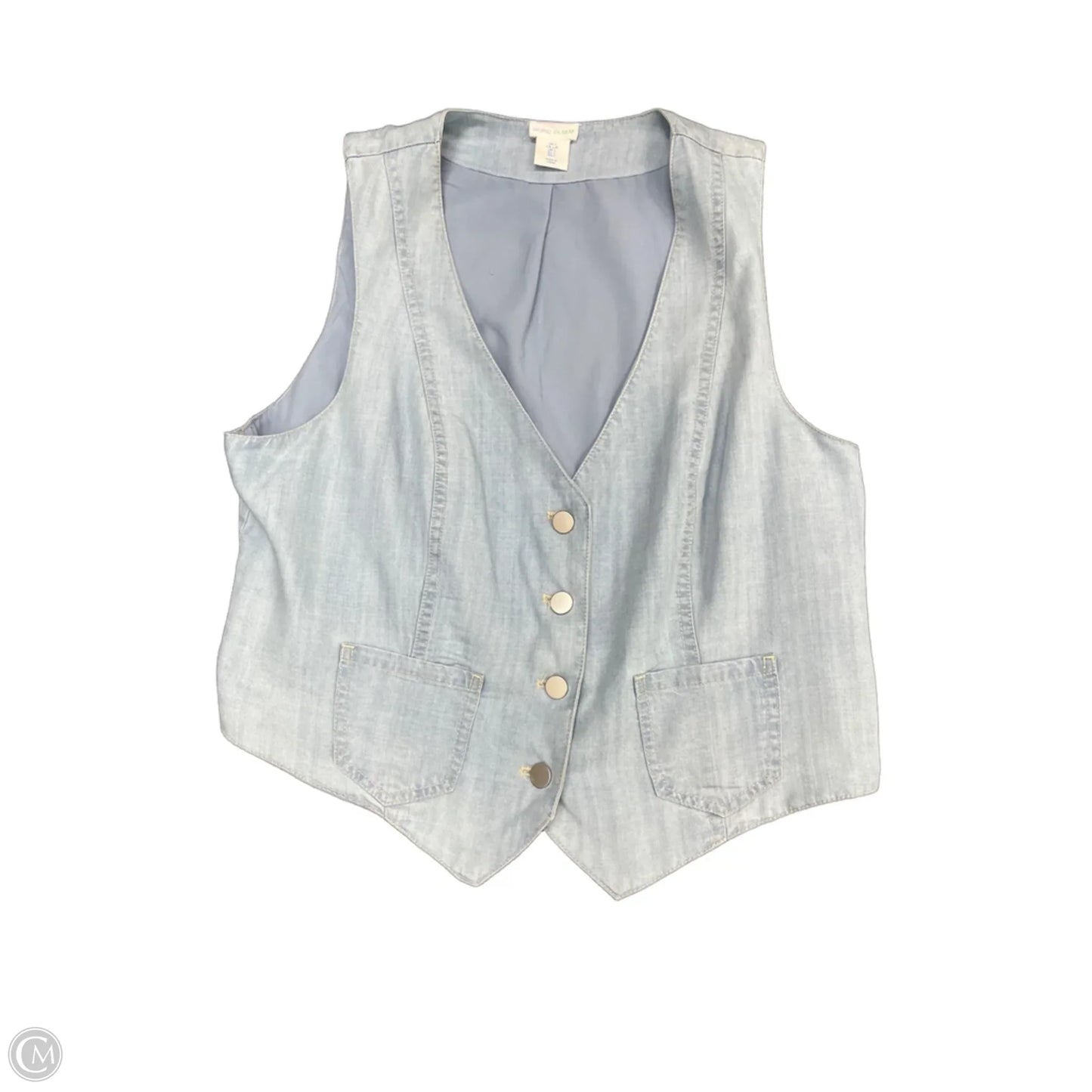 Vest Other By Sigrid Olsen In Blue, Size: L