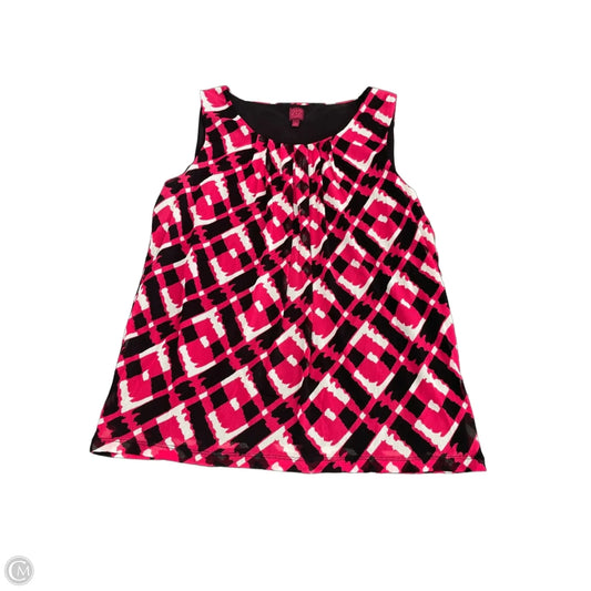 Top Sleeveless By 212 Collection In Black & Red, Size: Xl