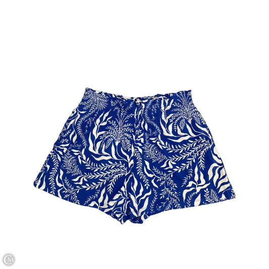 Shorts By H&m In Blue & White, Size: L