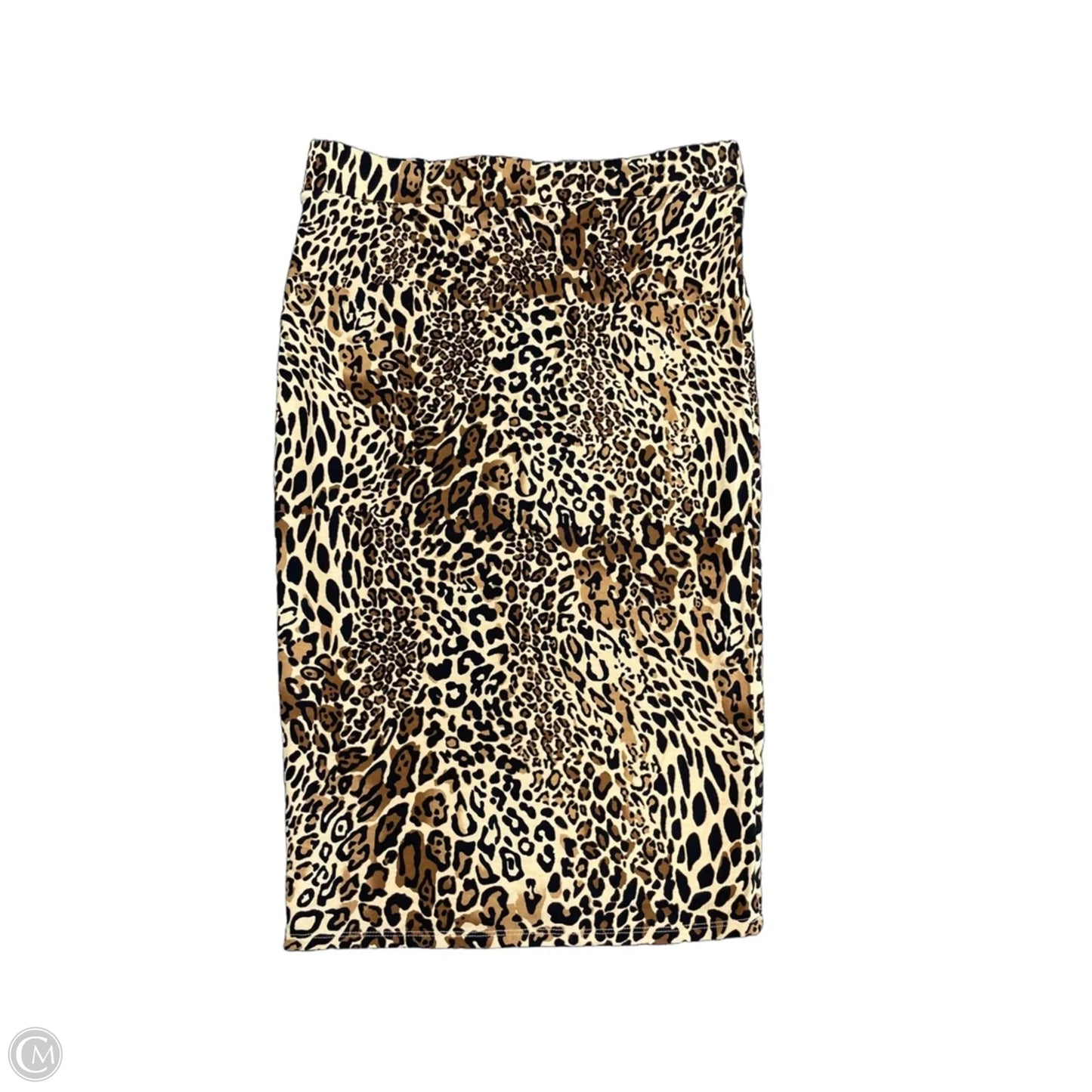 Skirt Midi By Bar Iii In Leopard Print, Size: Xl