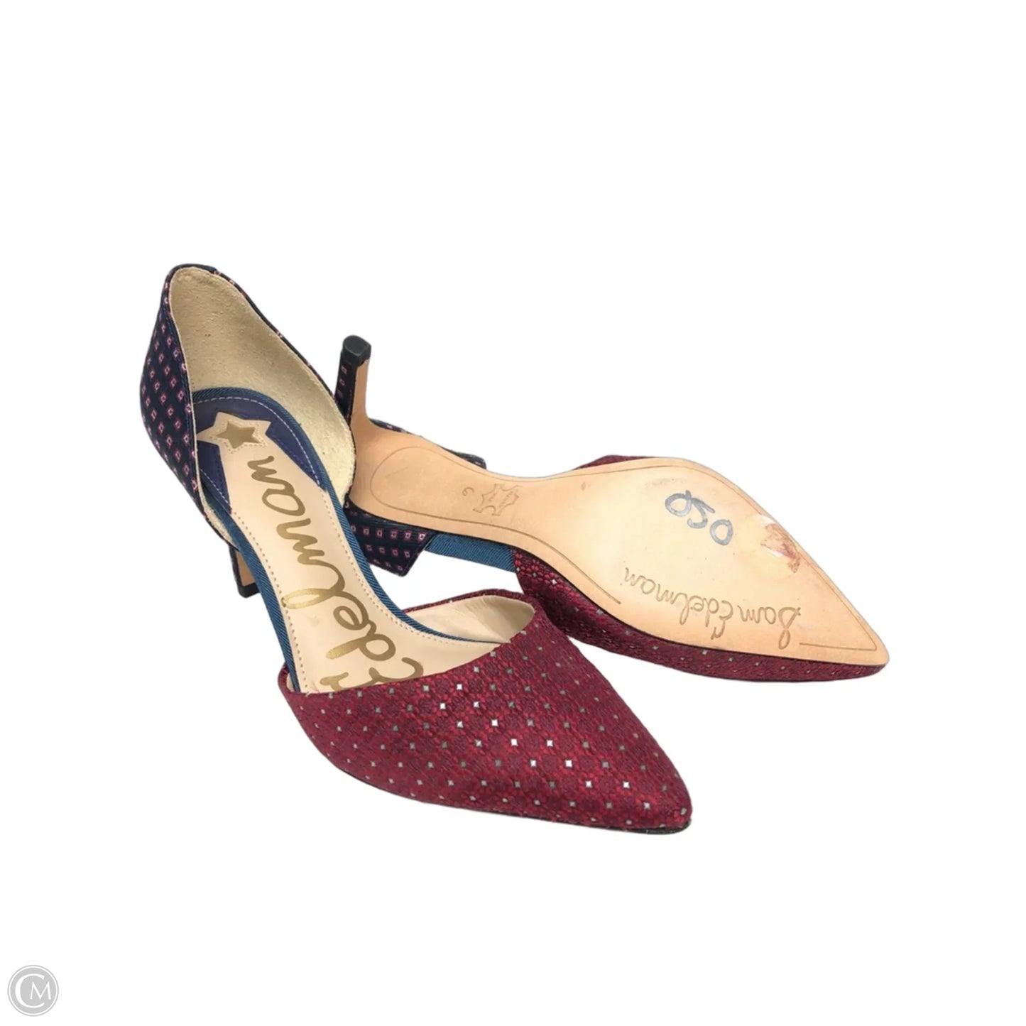 Shoes Heels Stiletto By Sam Edelman In Blue & Red, Size: 6