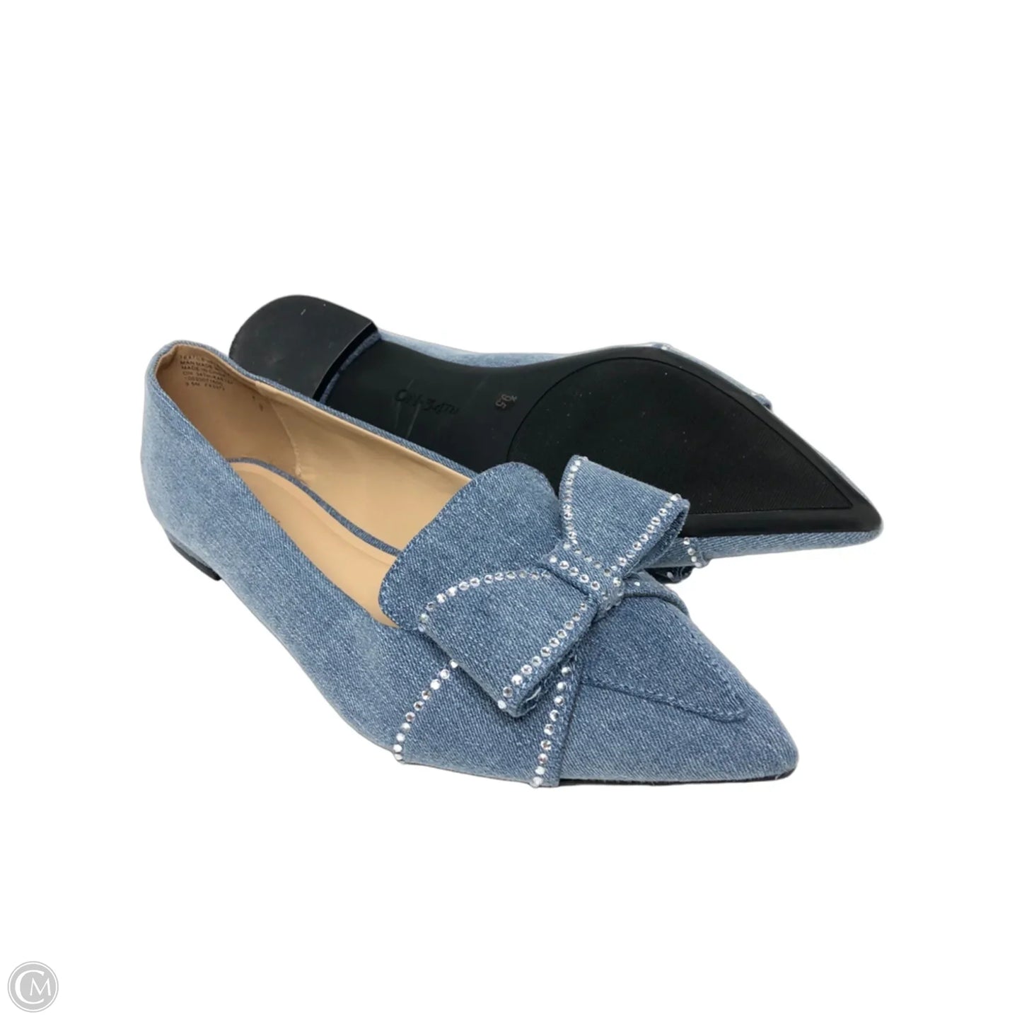 Shoes Flats By On 34th In Blue, Size: 9.5