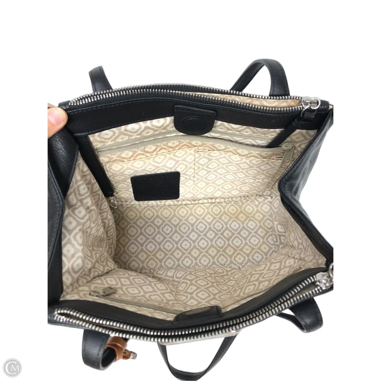 Handbag Leather By Brighton, Size: Small