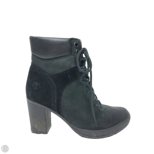 Boots Ankle Heels By Timberland In Black, Size: 6.5
