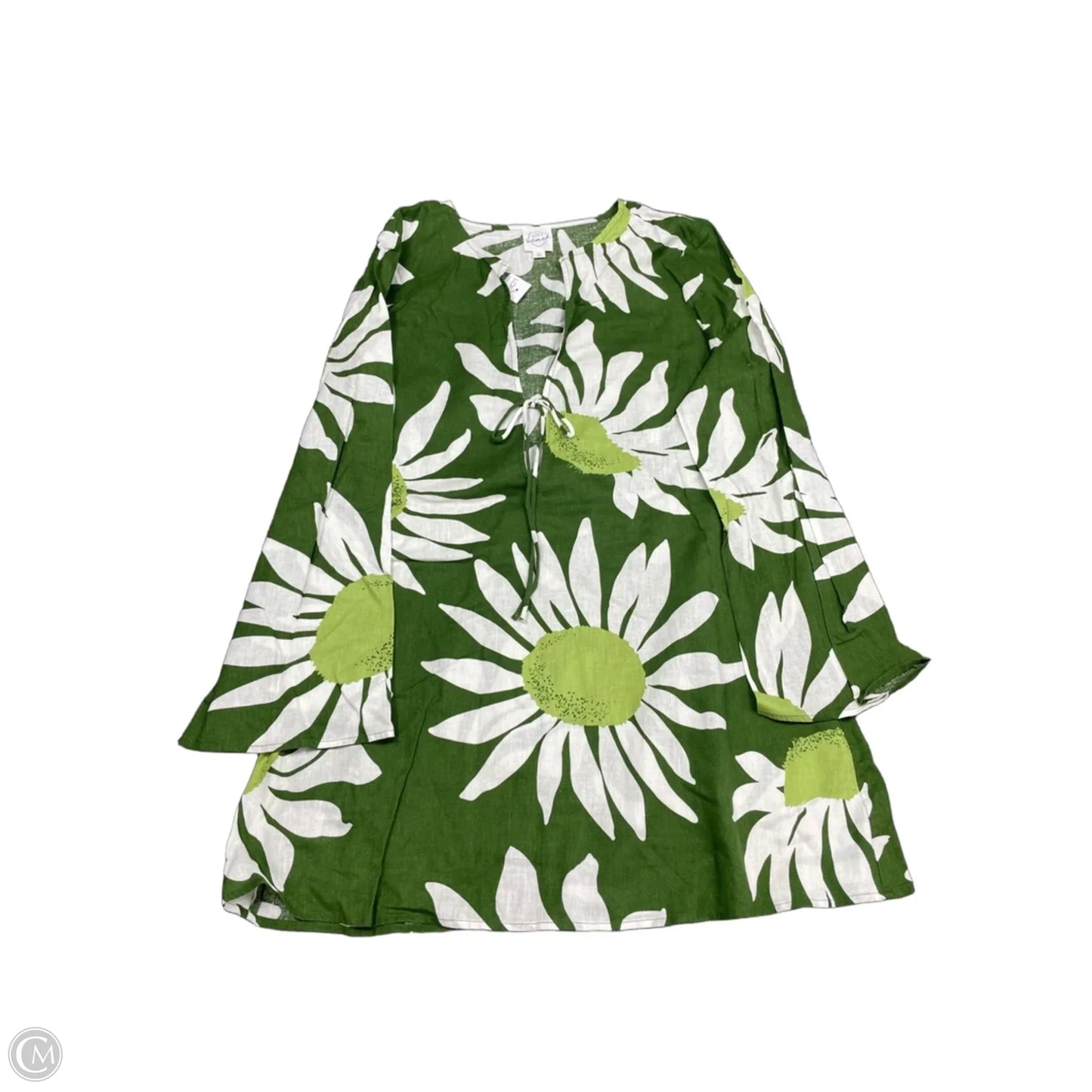 Swimwear Cover-up By Loft In Green, Size: L