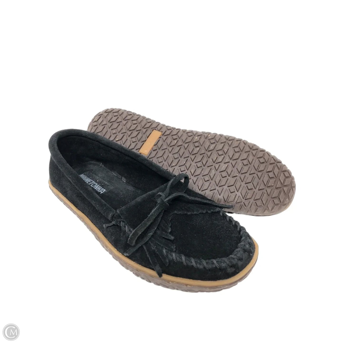Shoes Flats By Minnetonka In Black, Size: 9