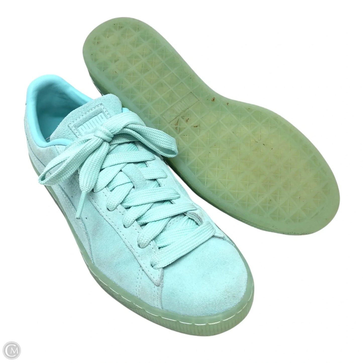 Shoes Sneakers By Puma In Blue, Size: 7.5
