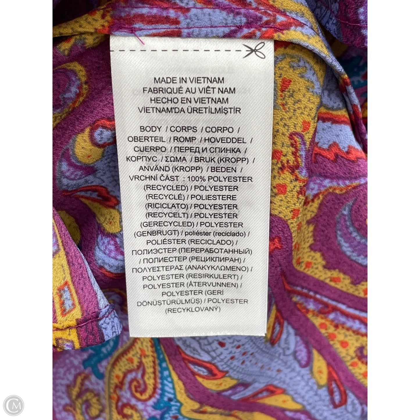 Top Long Sleeve By Lauren By Ralph Lauren In Purple, Size: S
