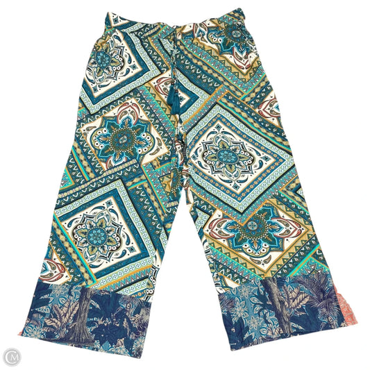 Pants Wide Leg By John Mark In Multi-colored, Size: Xl
