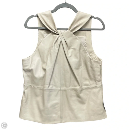 Top Sleeveless By Antonio Melani In Beige, Size: S
