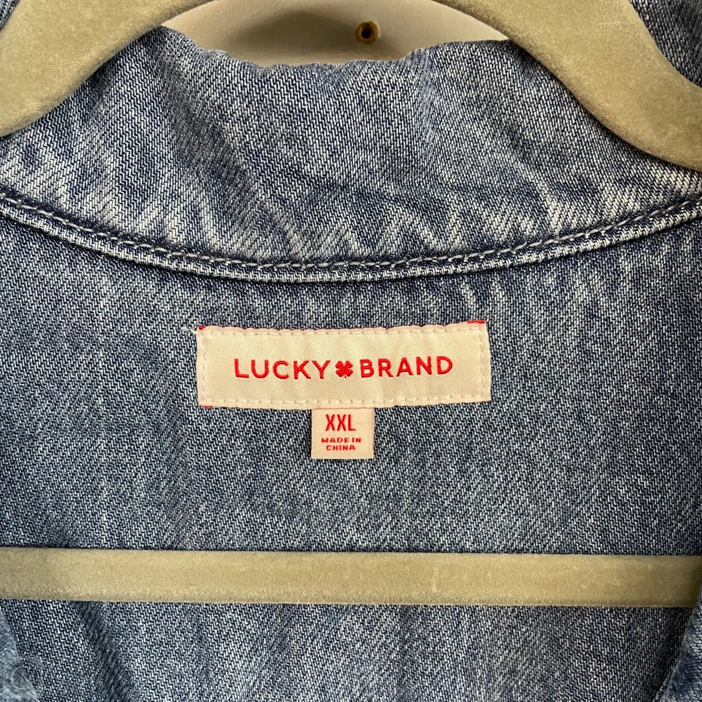 Jumpsuit By Lucky Brand In Blue, Size: Xxl