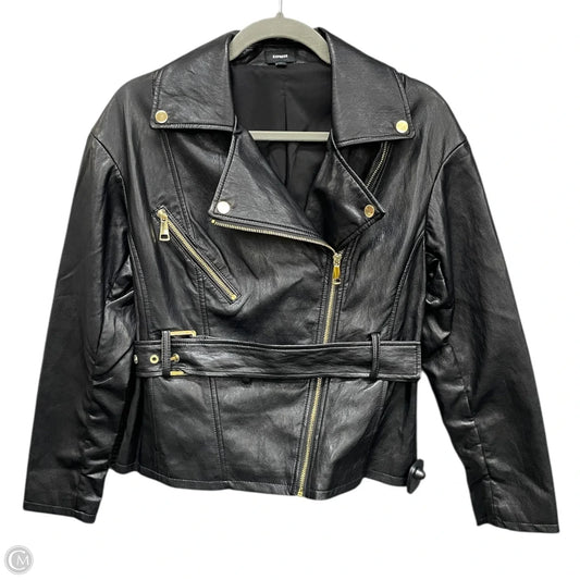 Jacket Moto By Express In Black, Size: S