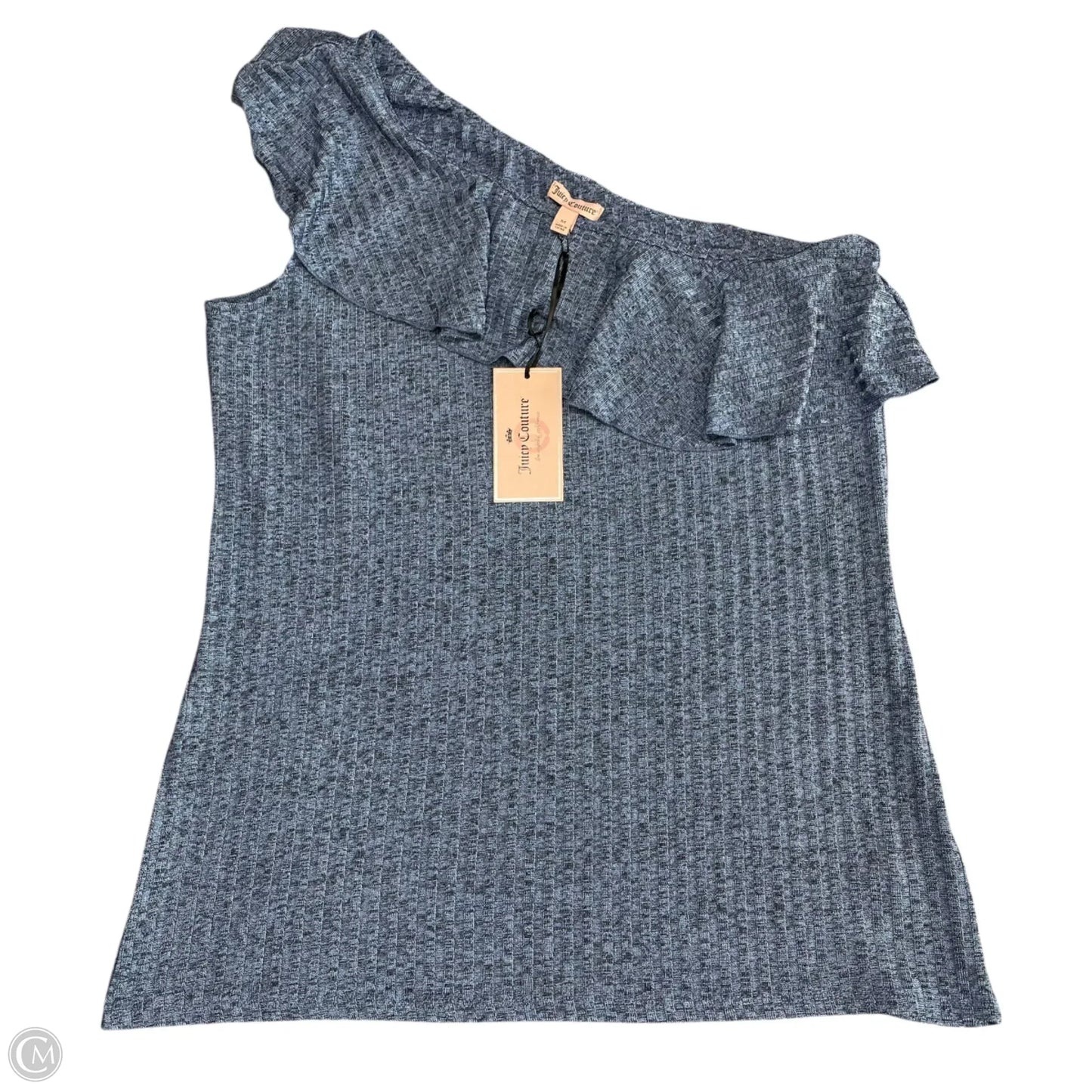 Top Sleeveless By Juicy Couture In Blue, Size: M