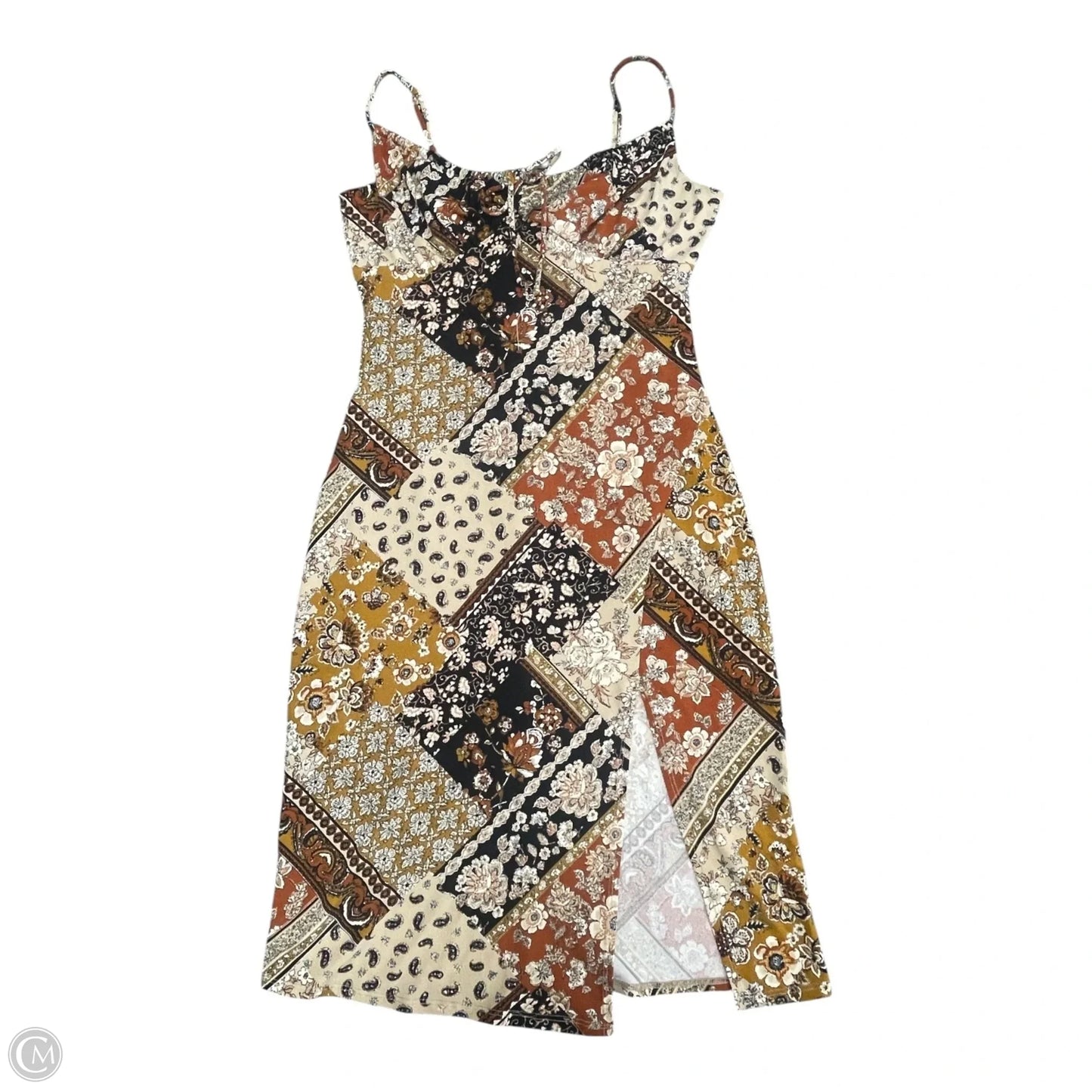 Dress Casual Short By Inspired Hearts In Black & Tan, Size: L
