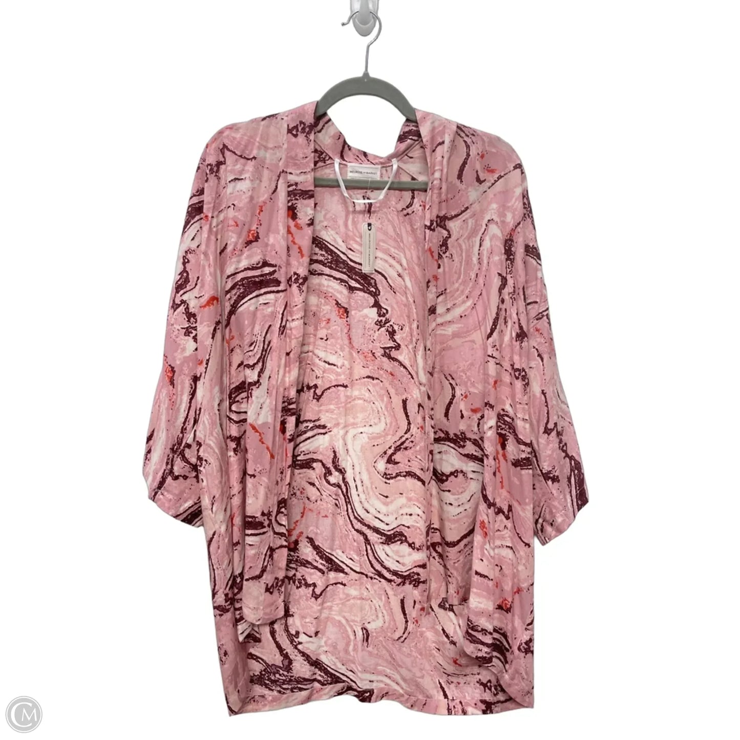 Kimono By Melrose And Market In Pink & Red, Size: Osfm