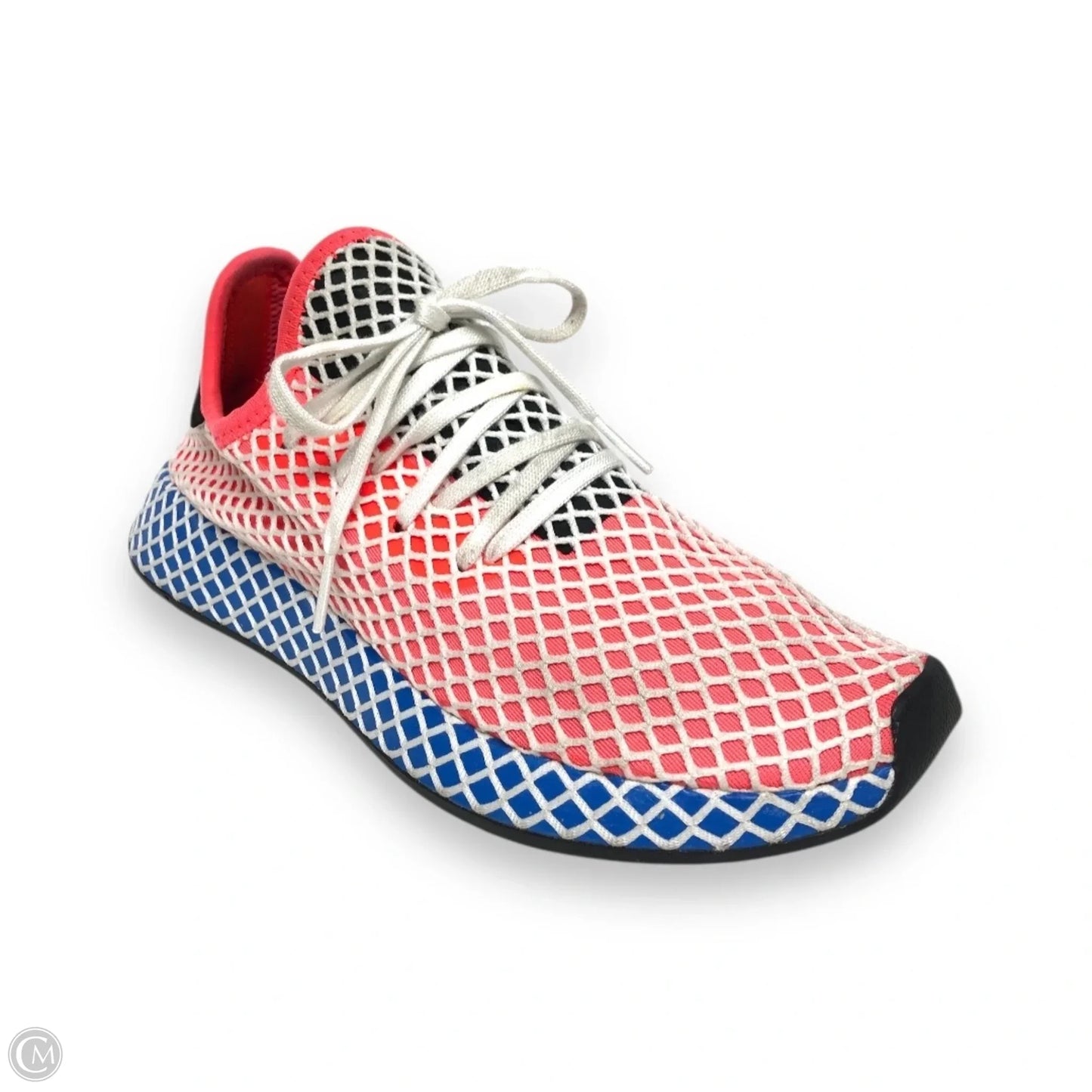 Shoes Athletic By Adidas In Blue & Red & White, Size: 6.5