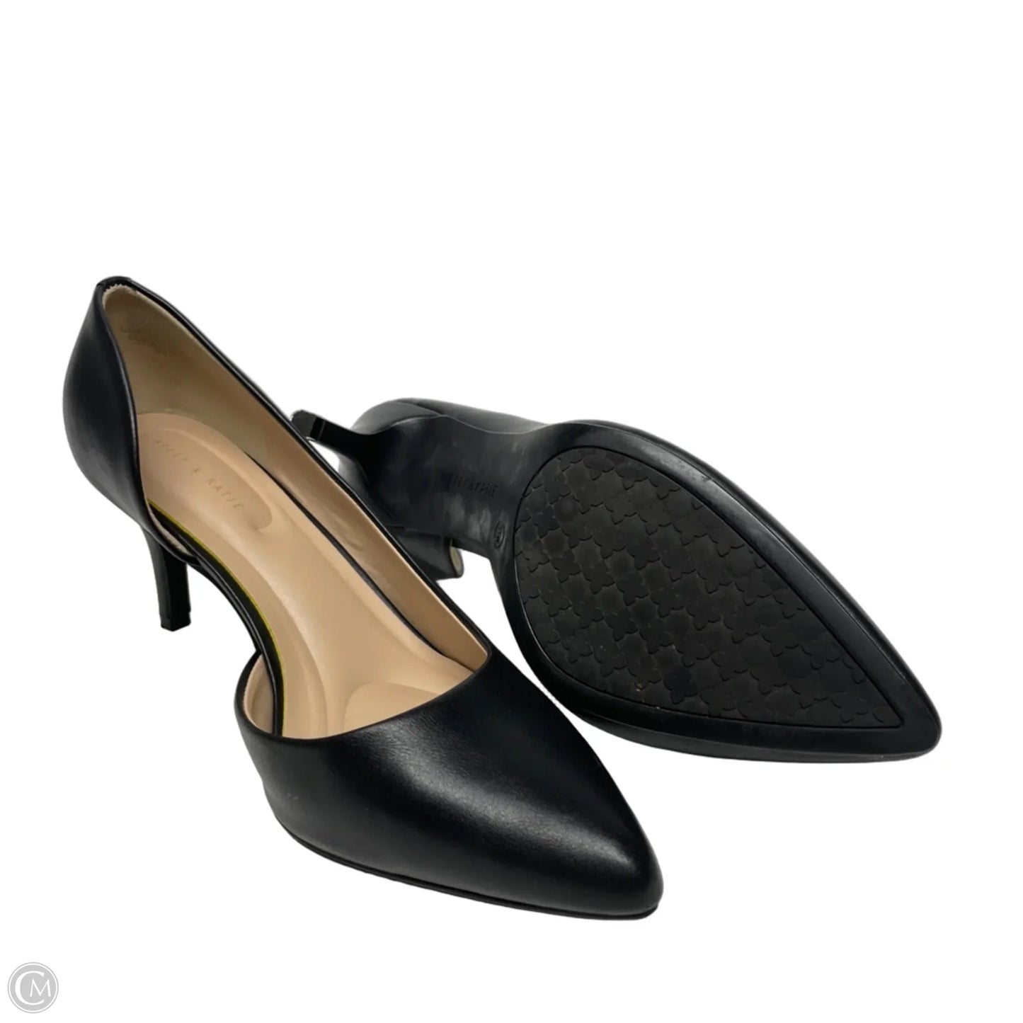 Shoes Heels Kitten By Kelly And Katie In Black, Size: 11