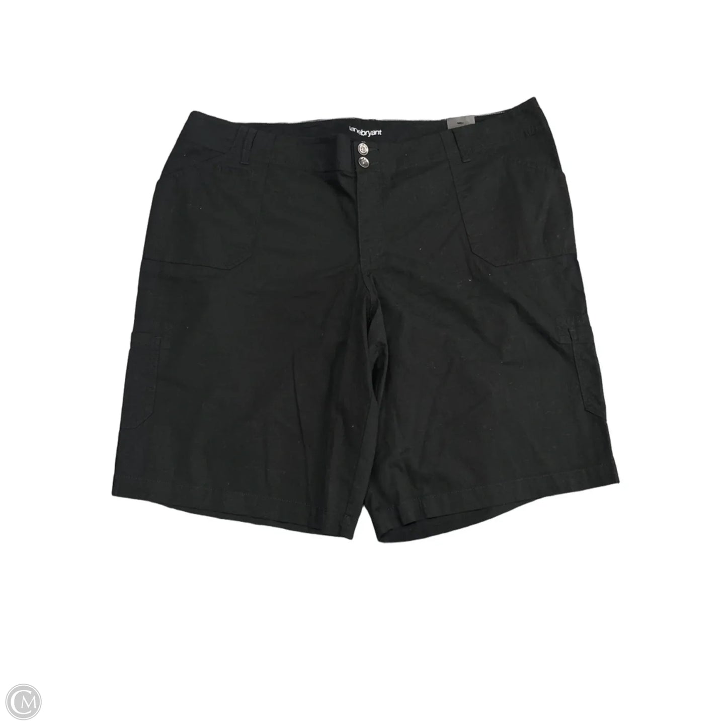 Shorts By Lane Bryant In Black, Size: 22
