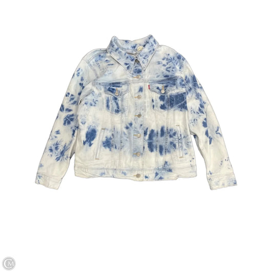 Jacket Denim By Levis In Blue Denim, Size: 1x