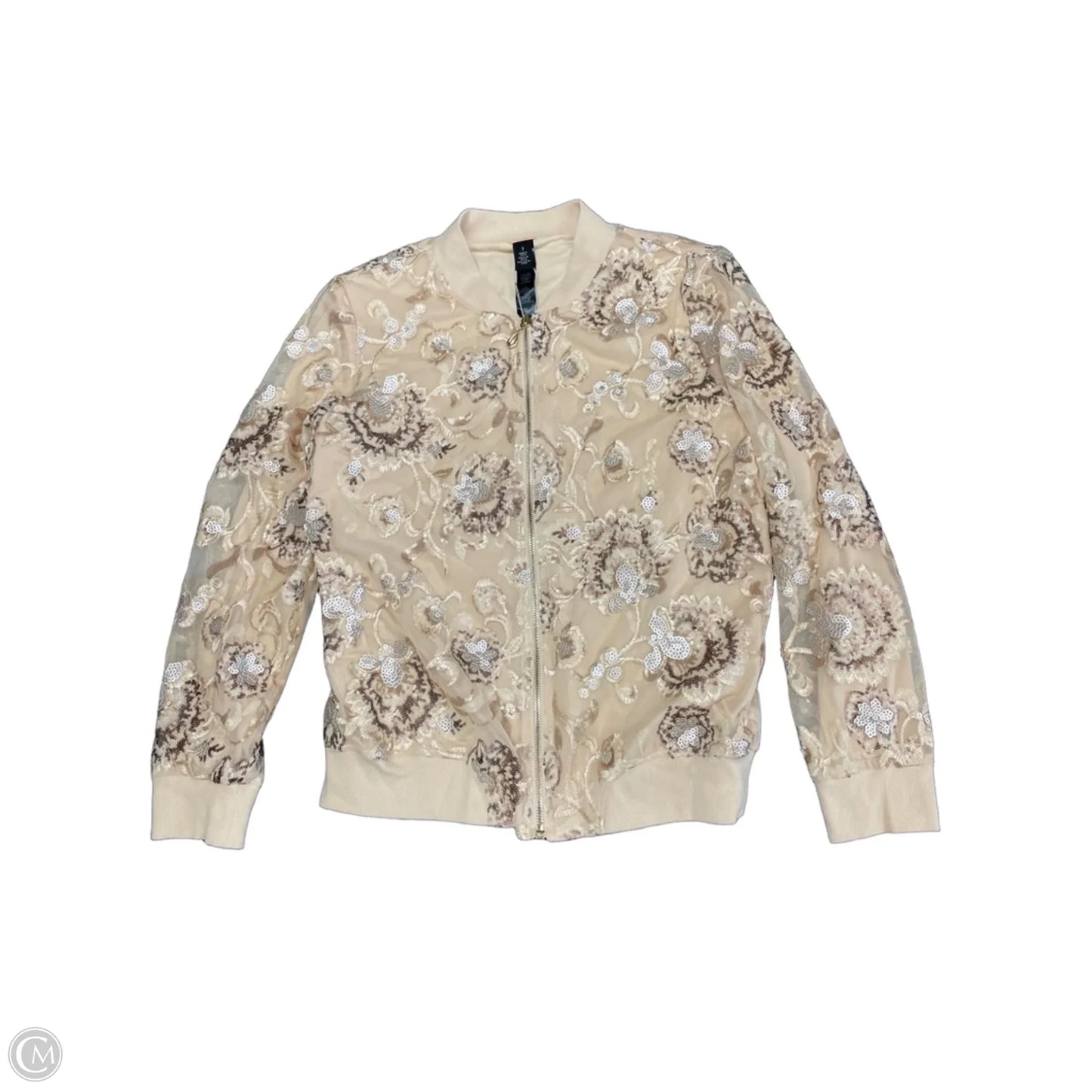 Jacket Other By Chicos In Tan, Size: M