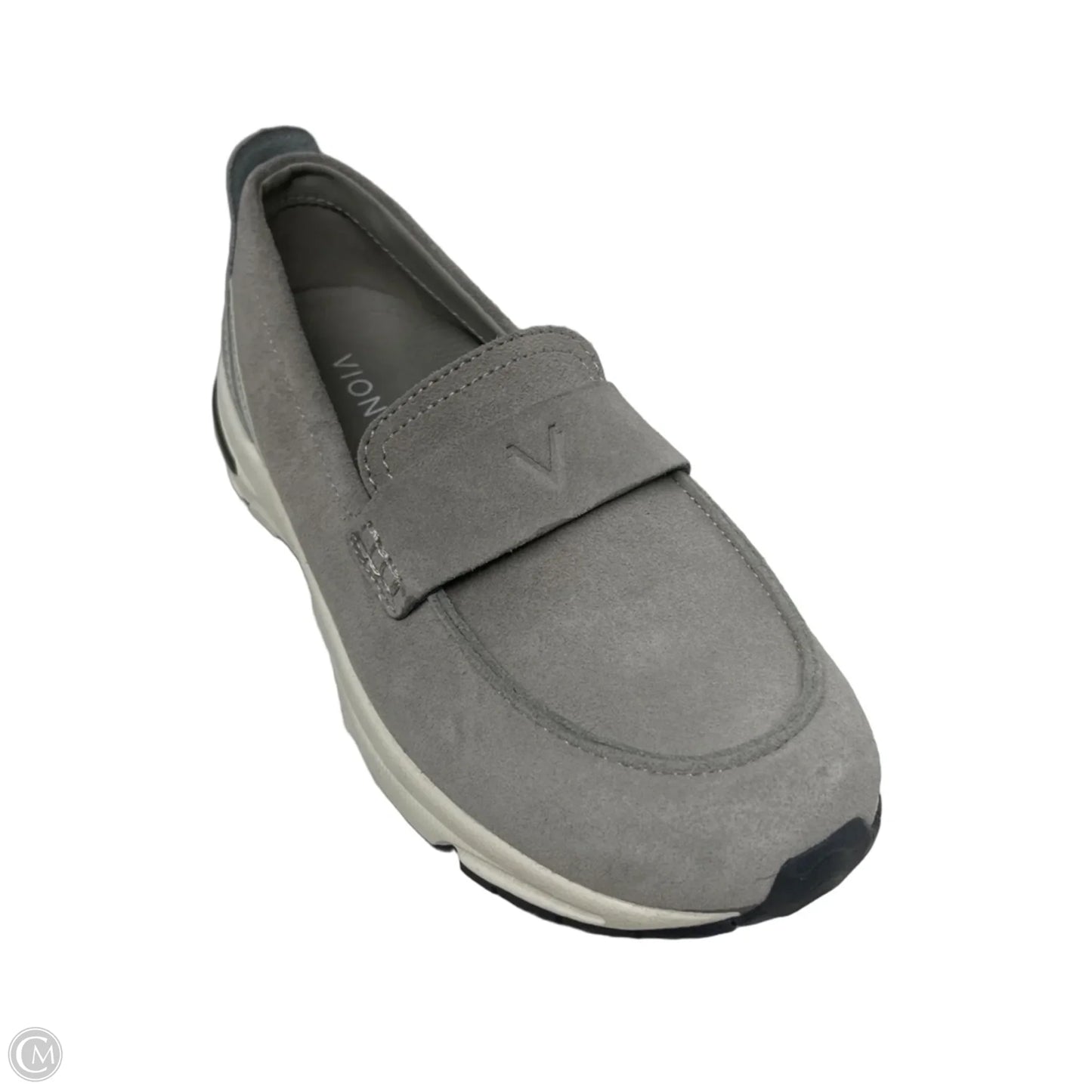Shoes Sneakers By Vionic In Grey & White, Size: 7