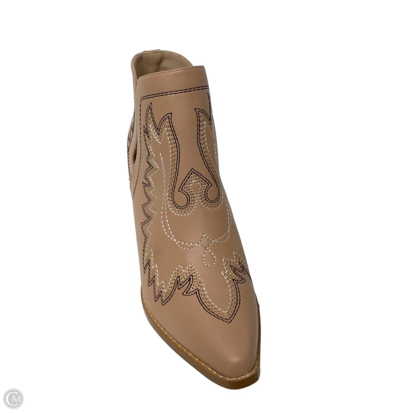 Boots Western By Cme In Tan, Size: 9