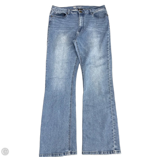 Jeans Boot Cut By Dg2 In Blue Denim, Size: 14