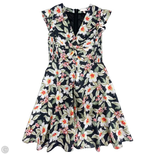 Dress Casual Short By Rebecca Taylor In Floral Print, Size: 4