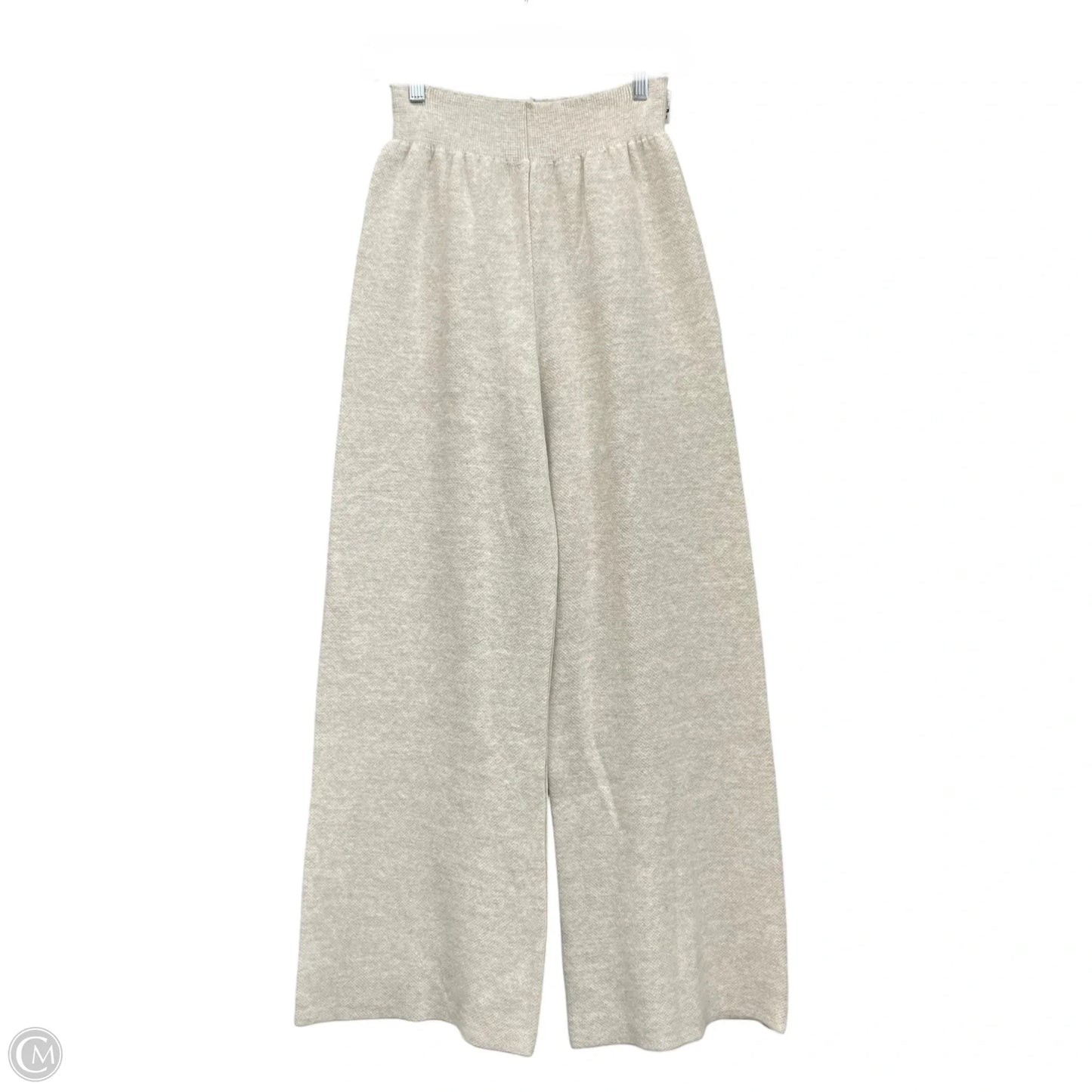 Lounge Set Pants By Cmf In Cream & Tan, Size: M