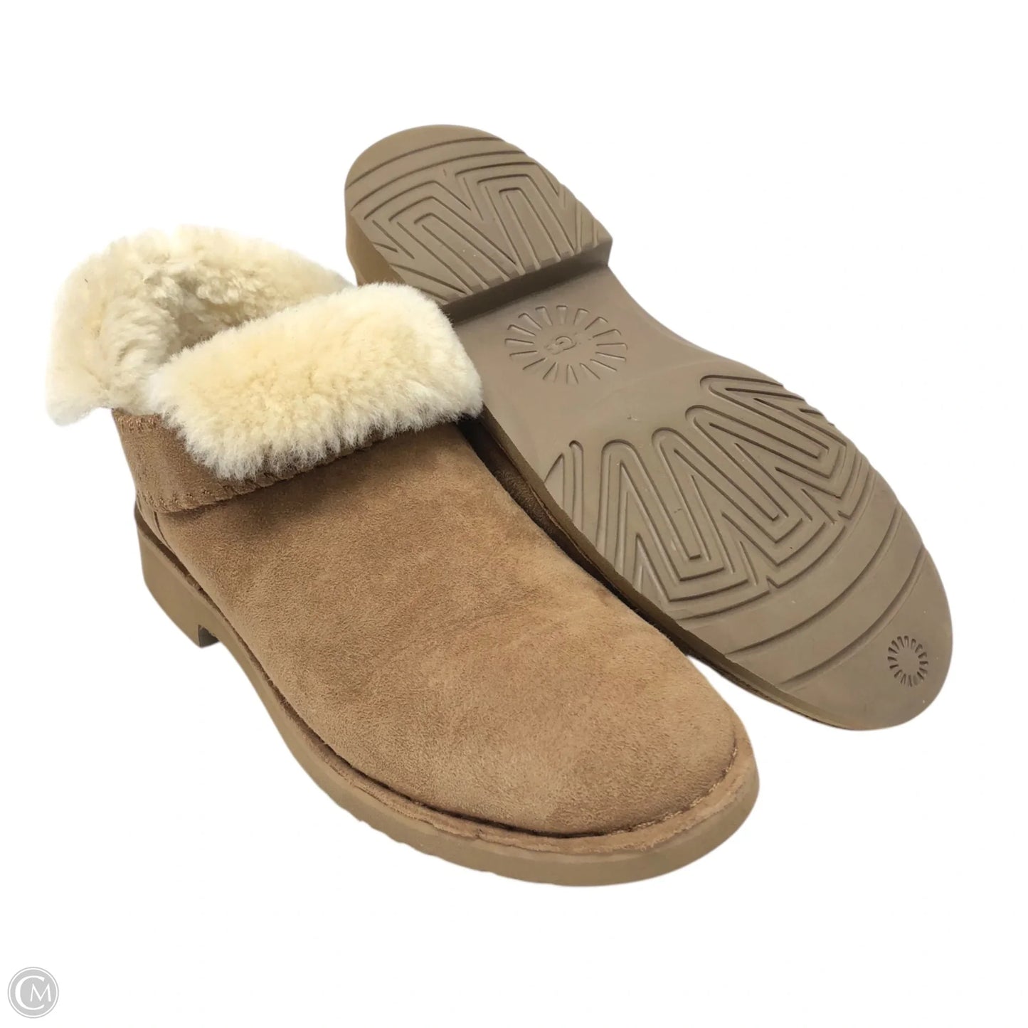 Boots Designer By Ugg In Tan, Size: 7