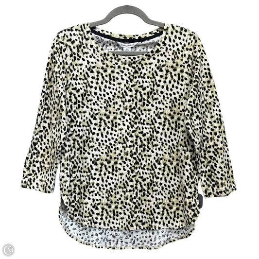 Top Long Sleeve By Tommy Bahama In Animal Print, Size: S