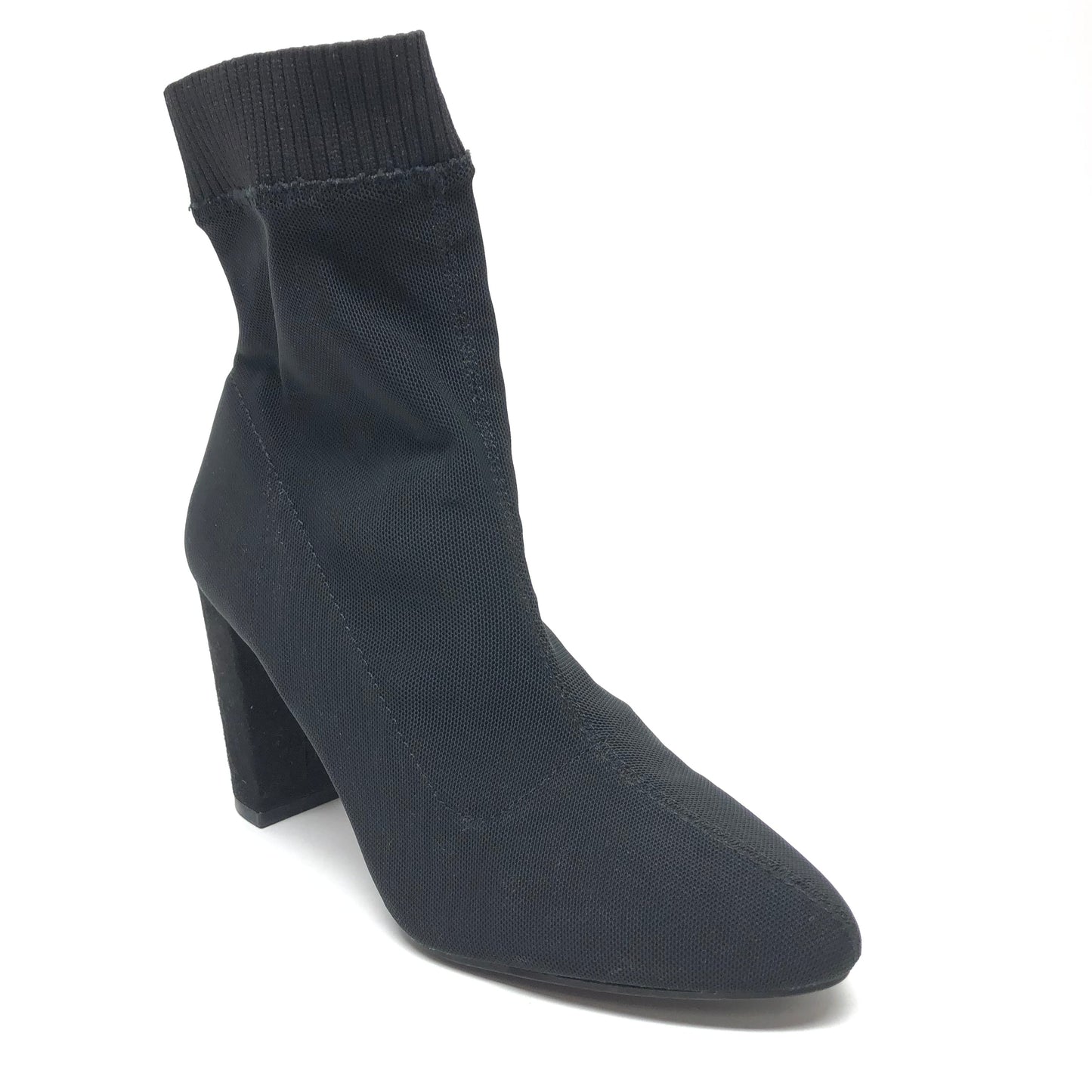 Boots Ankle Heels By Simply Vera In Black, Size: 7