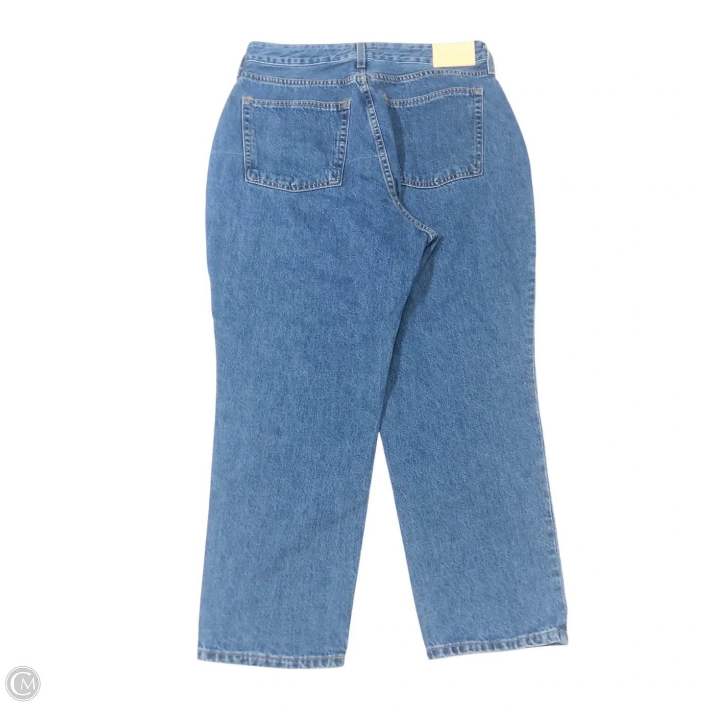 Jeans Straight By Everlane In Blue Denim, Size: 16
