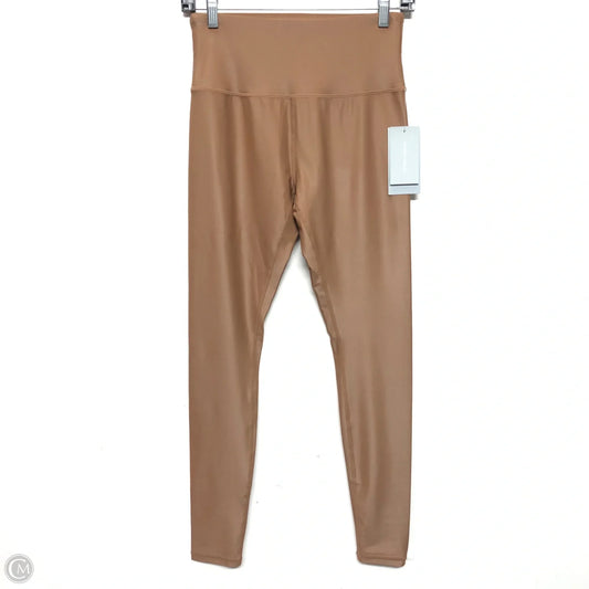 Athletic Leggings By Antonio Melani In Tan, Size: Xs