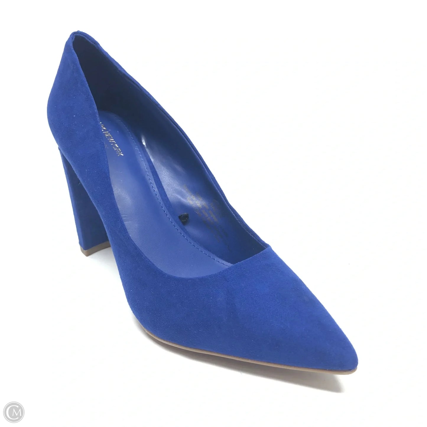 Shoes Heels Block By Marc New York In Blue, Size: 8.5