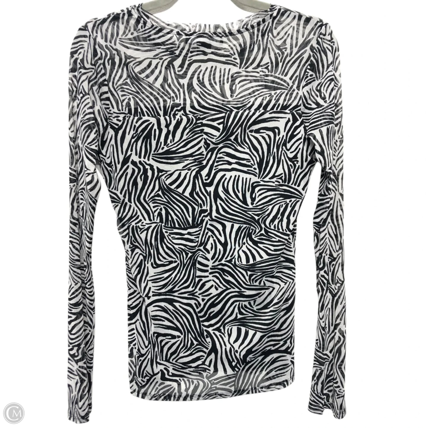 Top Long Sleeve By Sanctuary In Animal Print, Size: L