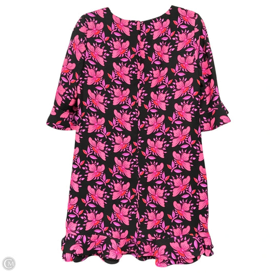 Dress Party Short By Cece In Black & Pink, Size: 4p