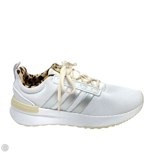 Shoes Athletic By Adidas In White, Size: 8.5