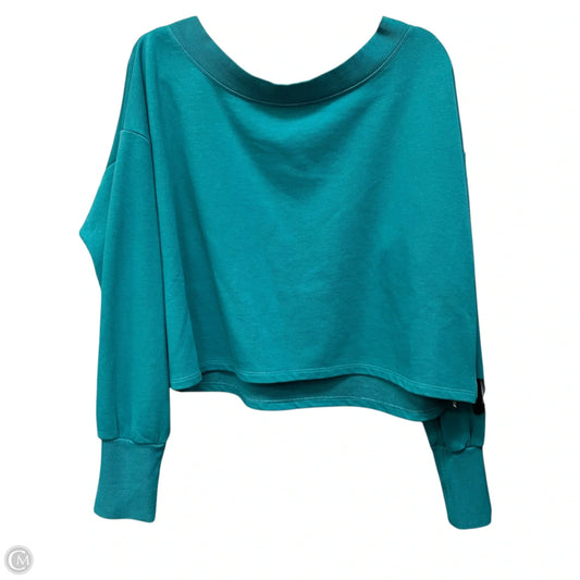 Sweatshirt Crewneck By Daily Practice By Anthropologie In Teal, Size: L