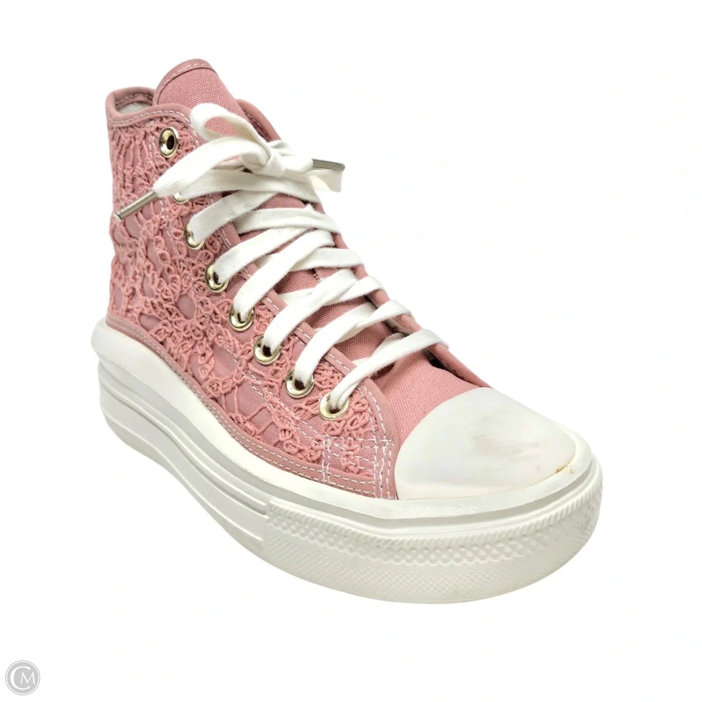 Shoes Sneakers Platform By Converse In Pink, Size: 5.5