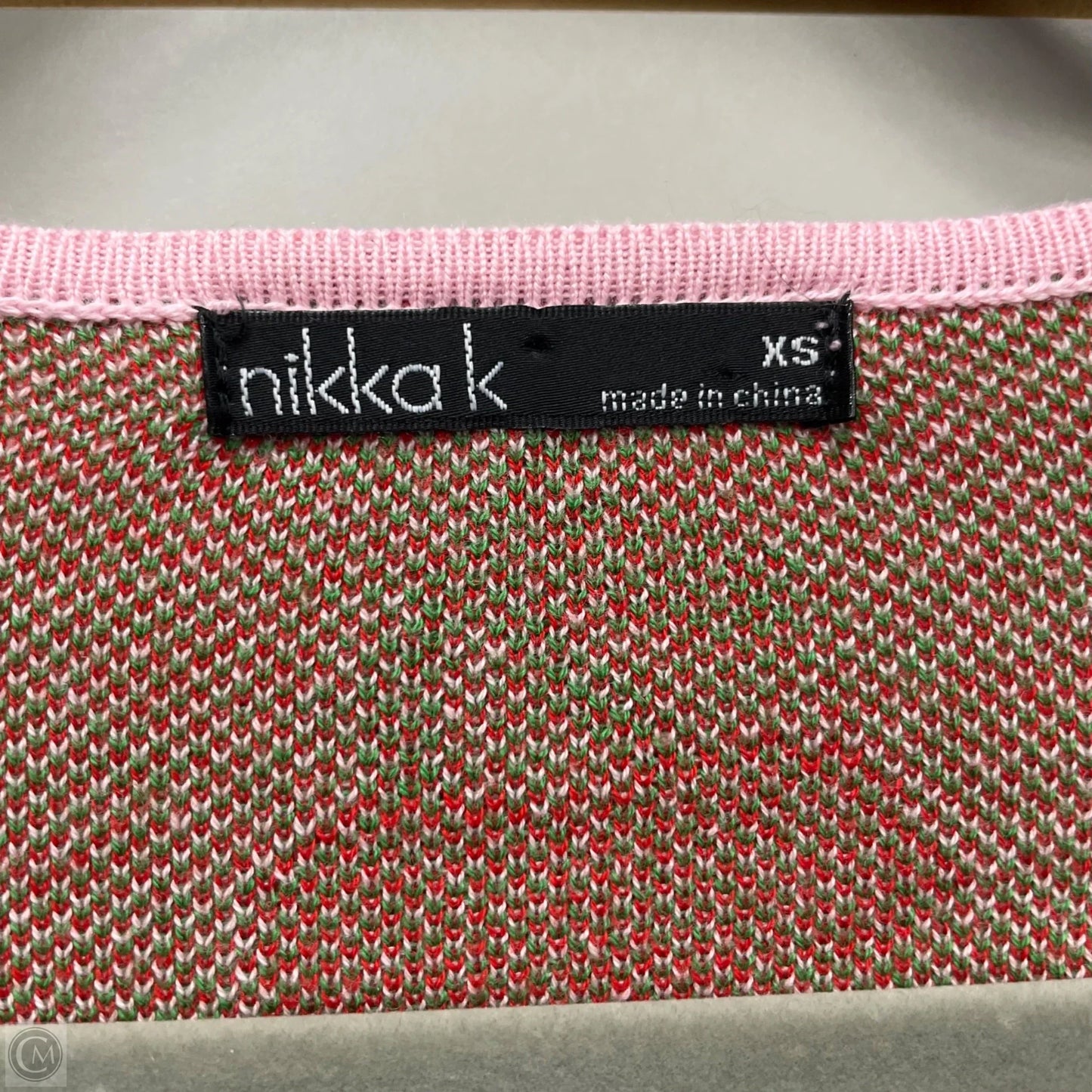 Cardigan By Clothes Mentor In Pink, Size: Xs