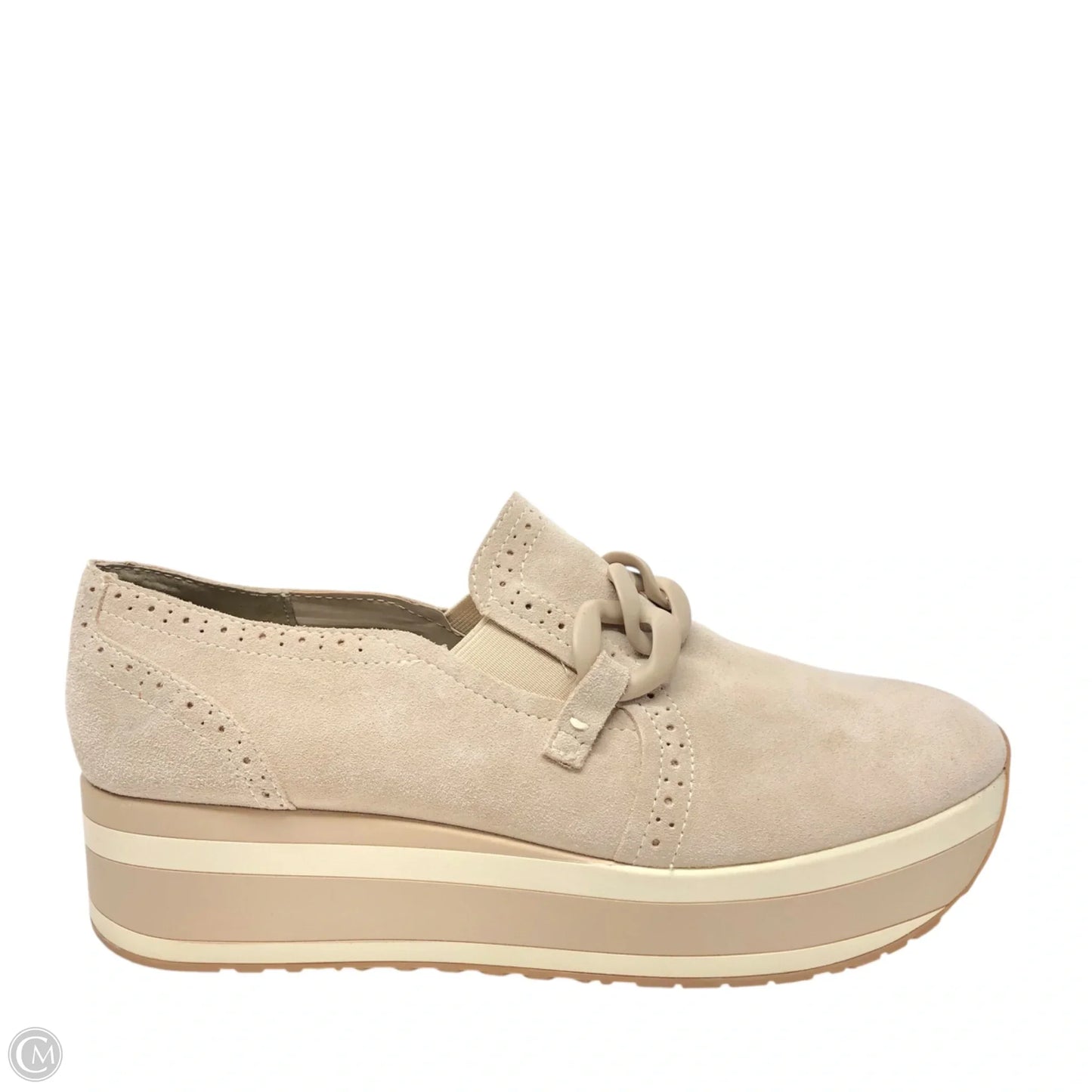 Shoes Sneakers Platform By Dolce Vita In Tan, Size: 12